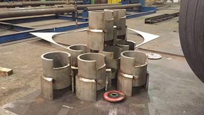 Custom fabricated piece parts
