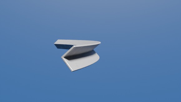 Angle rolled heel-in