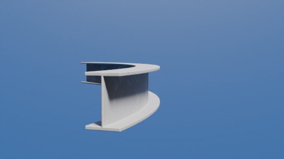 Beam rolled easy-way
