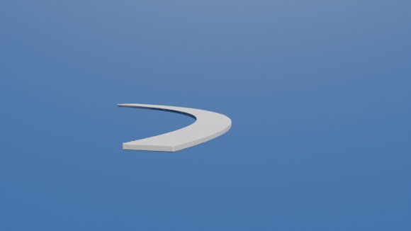 Flat bar rolled hard-way